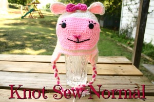 Lambie Crochet Hat - By Knot Sew Normal