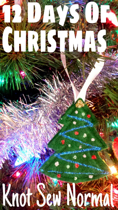 12 Days of Christmas Blogger Challenge - Easy to sew Ornaments and garland